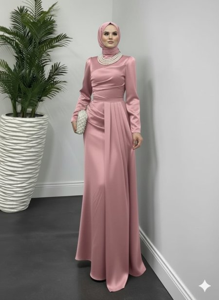 فستان قبة لولو